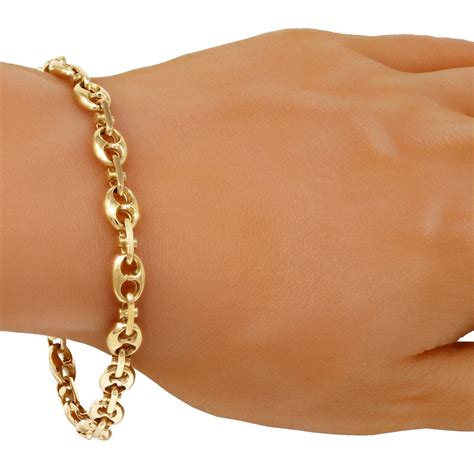 gucci marina chain link bracelet|Gucci mariner link chain bracelet.